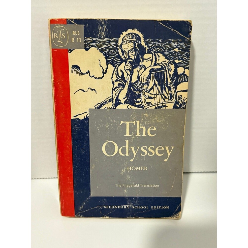 The Odyssey Homer Robert Fitzgerald 1965 Houghton Mifflin N.C. Wyeth RLS R11